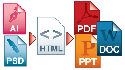 Conversion services from HTML Outsource